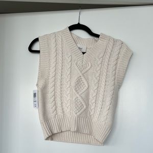 Aritzia Wilfred Lia Sweater Vest NWT